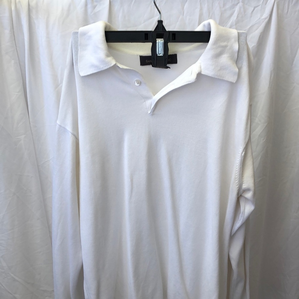 White Banana Republic Polo